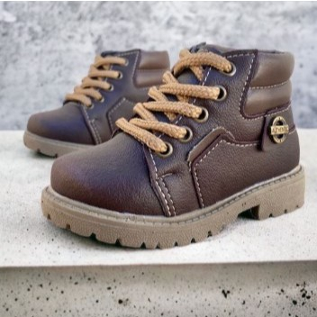 Bota Botinha Infantil Menino Bebê Coturno Masculino Estilo Confortável Solami