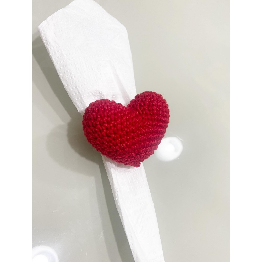 Porta Guardanapo Crochê Coração: Onde Comprar | BuscaProdutos