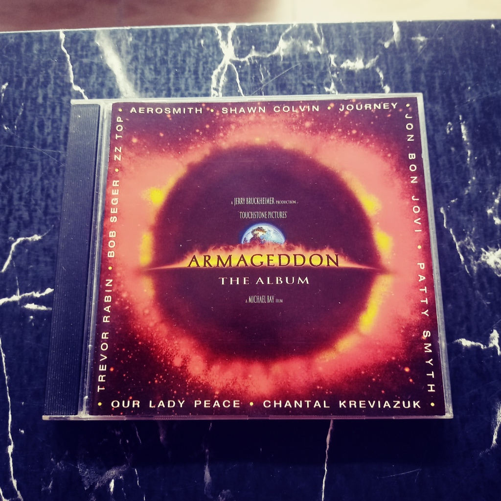 ARMAGEDDON ( THE ALBUM ) AEROSMITH- ZZ TOP- JOURNEY- JON BON JOVI