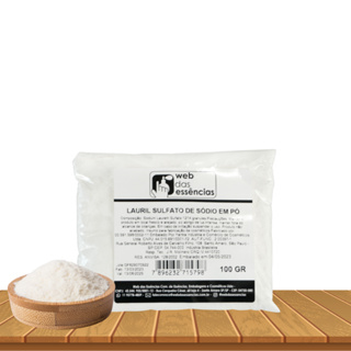 LAURIL - SULFATO DE SÓDIO EM PÓ - PARA SABONETES E SHAMPOOS - 100g - em Oferta na Shopee