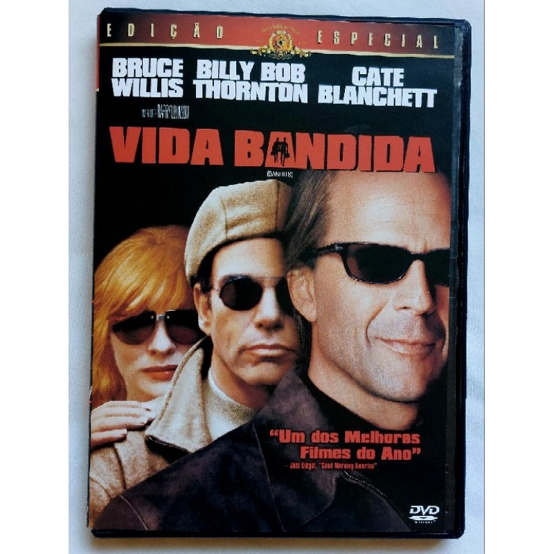 dvd filme vida bandida edição especial Bruce willis extras cenas excluídas SEMINOVO Bonnie tyler