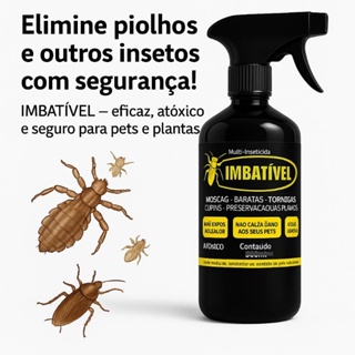 CHEGA DE PIOLHO! Conheça o novo Imbativel – ação rápida e eficaz!/250Ml em Oferta na Shopee
