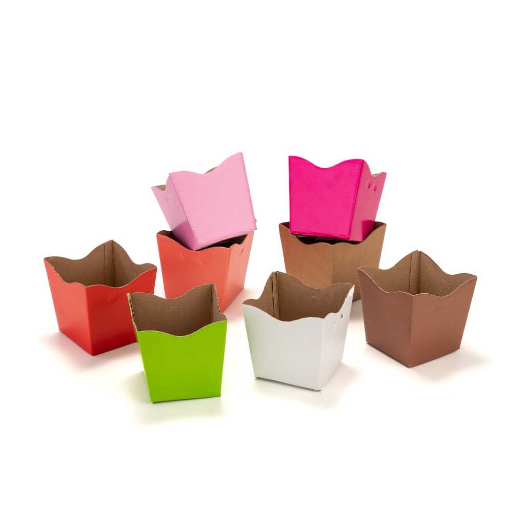 KIT 10 CACHEPOT DE PAPELÃO PARA FLORES VINTAGE POTE 11/12 em Oferta na Shopee