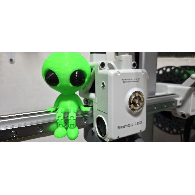 Alien ET articulado / enfeite ALIEN