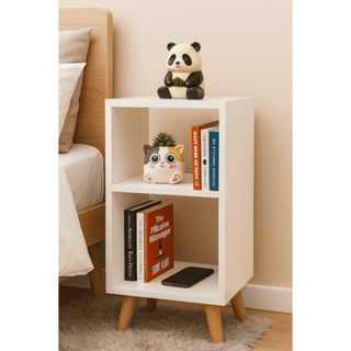 NICHO MESA DE CABECEIRA DECORAÇÃO COM PÉS RETRÔ 60x26 - Enviamos montada em Oferta na Shopee