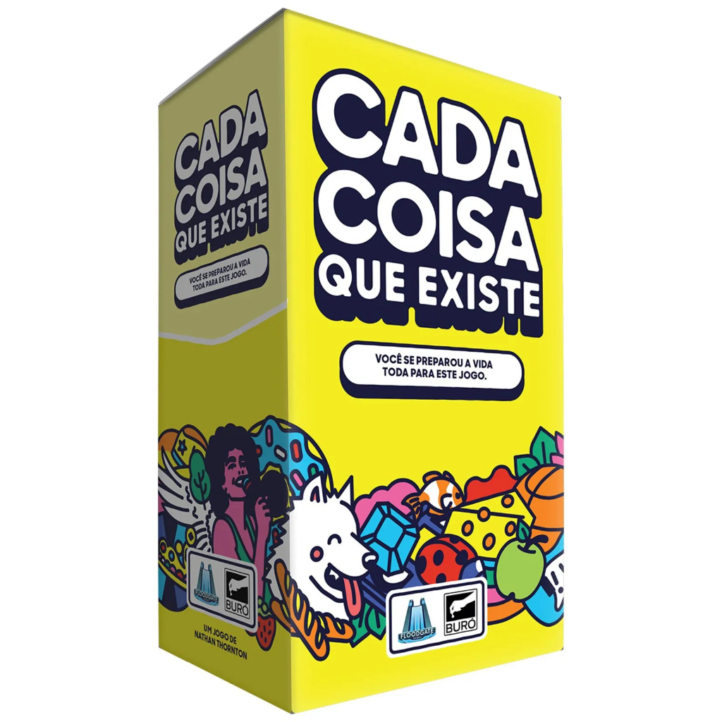 Lançamento Novo Jogo de Cartas Baralho Zueira Party Game Cada Coisa Que Existe Buró