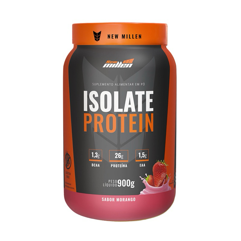 ISOLATE PROTEIN - Morango 900g - New Millen