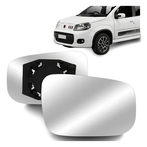 Lente Espelho Retrovisor Uno 10 11 2012 2013 2014 2015 2016 em Oferta na Shopee