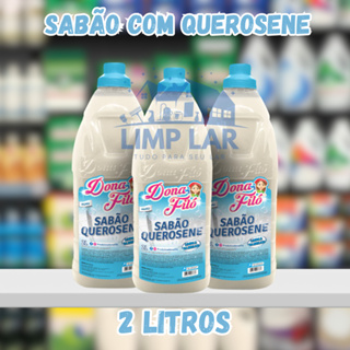 Sabão com Querosene Dona Filo 2L Ação Repelente Limpa e da Brilho em Oferta na Shopee
