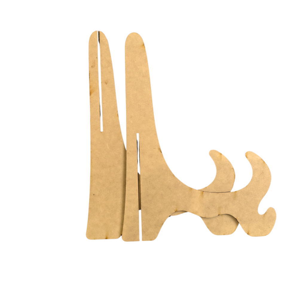 Kit com 3 Suportes para Painel Redondo,Prato, Placas, em MDF 3mm