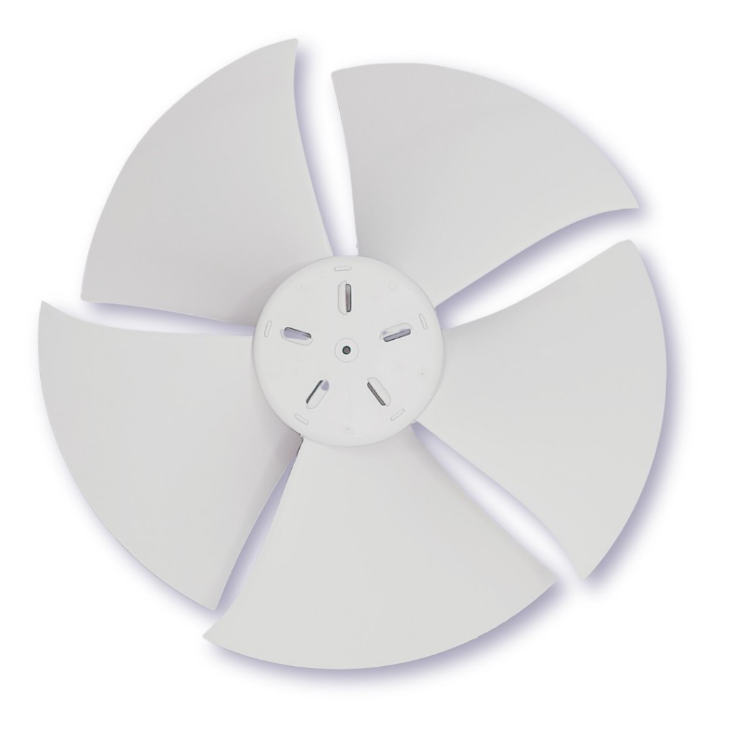 Hélice Condensadora Ar Condicionado Midea Carrier Springer 12.000 BTUs a 30.000 BTUs 17603001 5 Pás