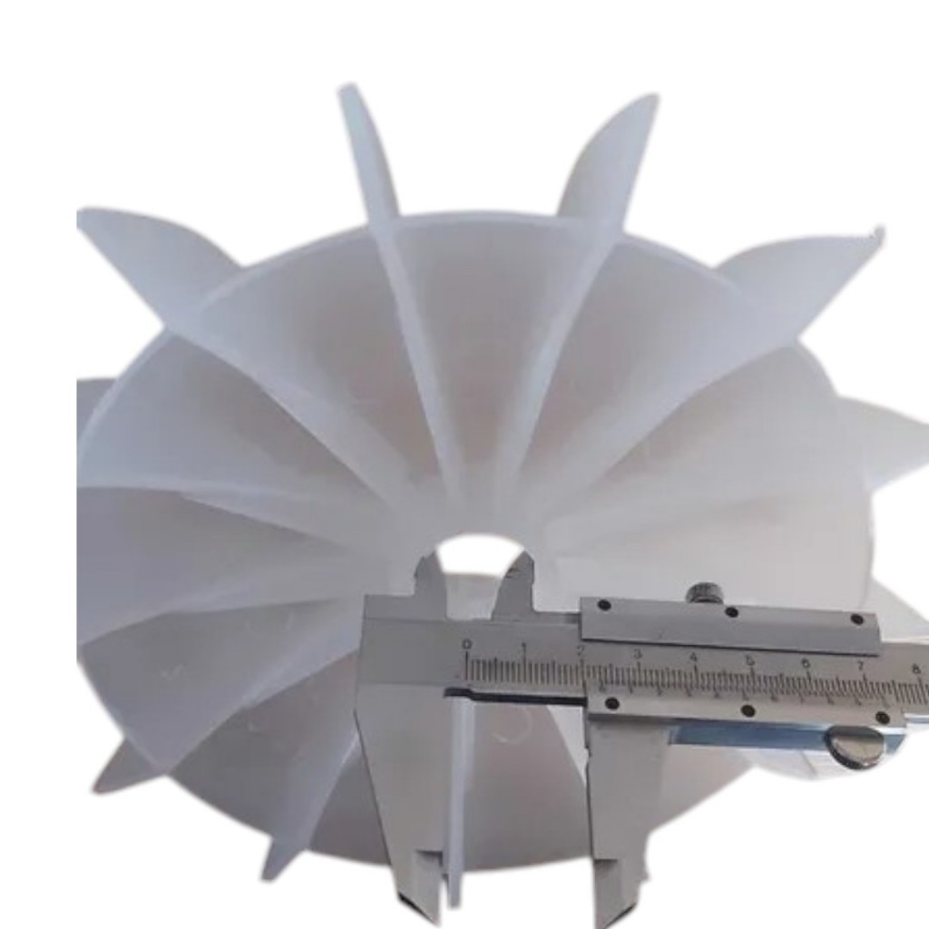 Ventoinha P/ Motor 5cv Weg Carcaça 100 2polos Ou 4polos Eixo 23mm
