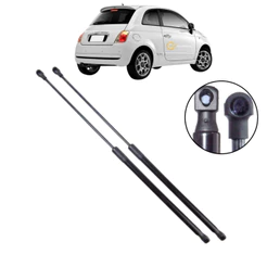 Par Amortecedor Tampa Traseira Porta Malas Fiat 500 CONVERSIVEL Cinquecento 2012 A 2017