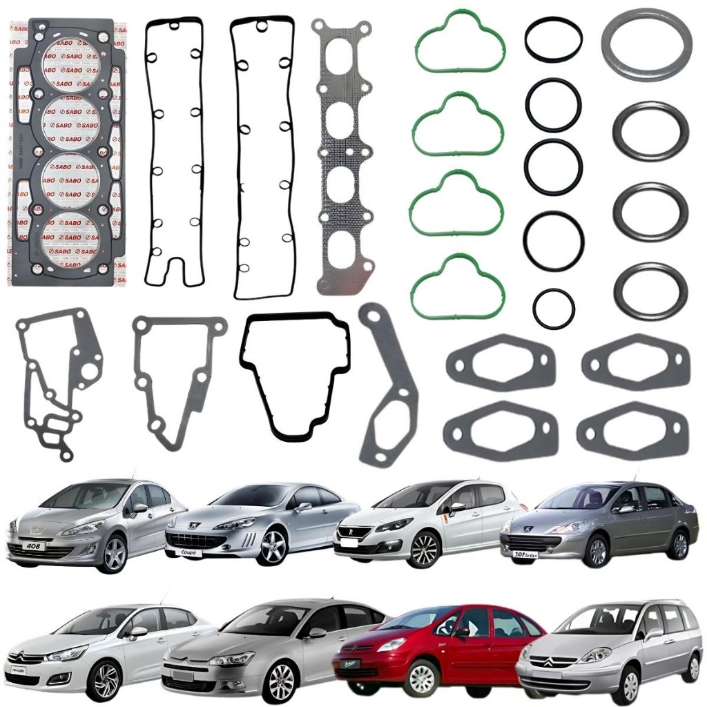 JOGO JUNTA CABECOTE SABO XSARA PICASSO 2.0 16V 2000 A 2012 em Oferta na Shopee