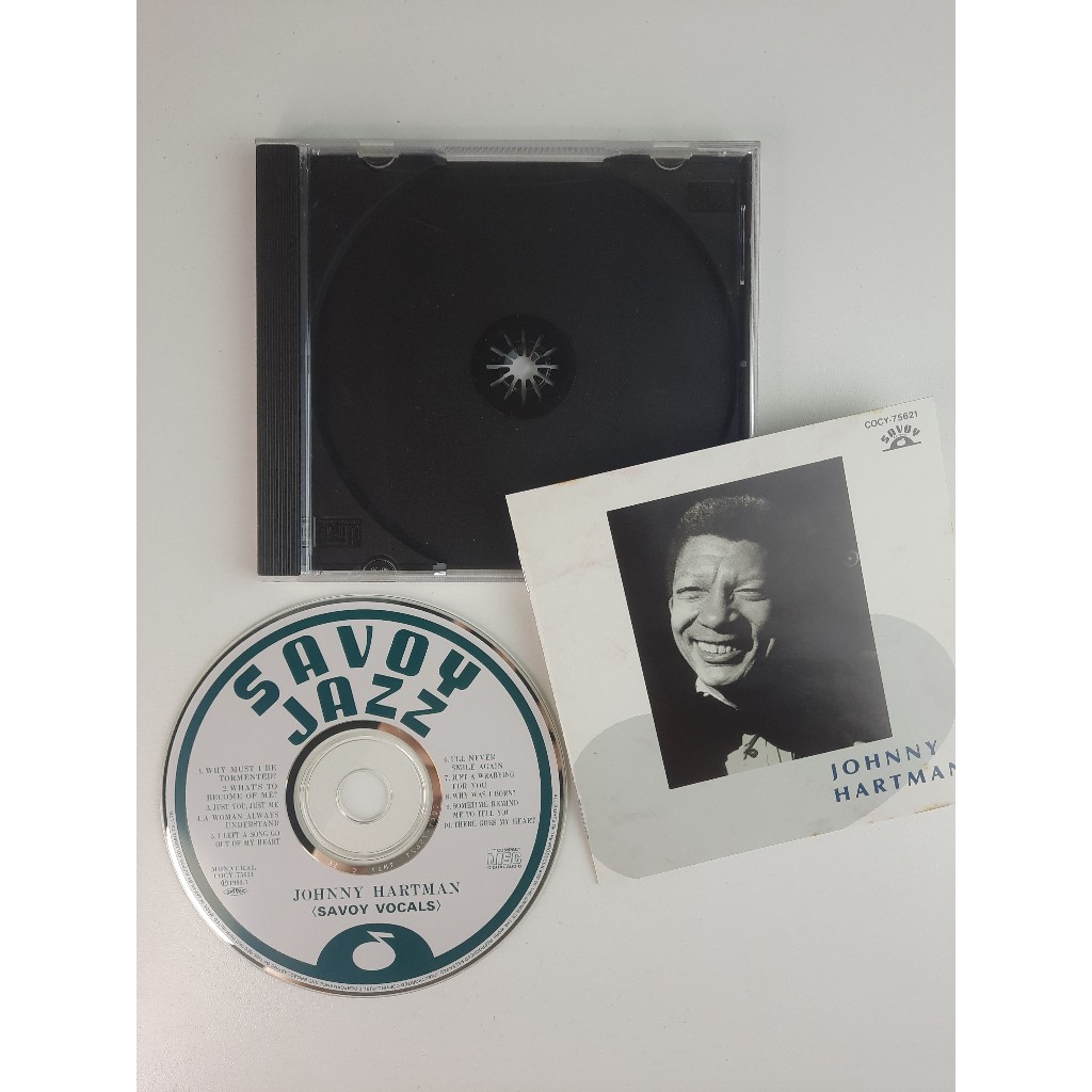 CD Johnny Hartman Savoy Vocals 1993 Raro