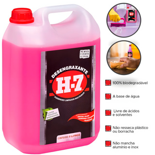 Desengraxante H7 5L Original - 5 Litros - Limpeza Pesada -  PH8 em Oferta na Shopee