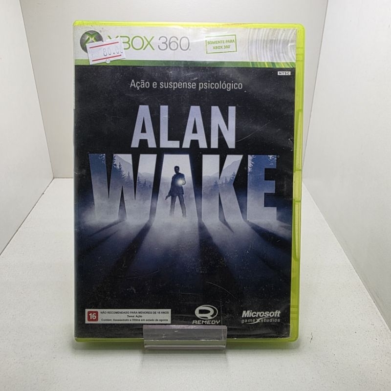 ALAN WAKE XBOX 360 ORIGINAL MÍDIA FÍSICA