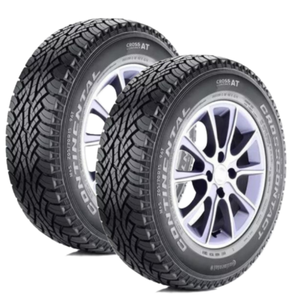 Kit Com 2 Pneus Continental Aro 15 205/70r15 96t Conticrosscontact A/t