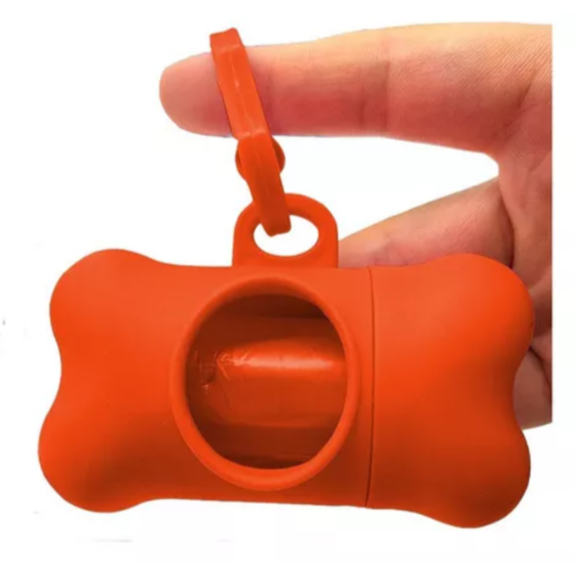 Kit Cata Caca Com 2 Refis Sacos Porta Saquinho Pet Cães Gatos Cachorro Recolher Coco higiene fezes