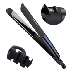 Prancha Alisadora Chapinha De Cabelo Placa Titânio Profissional Bivolt 54w
