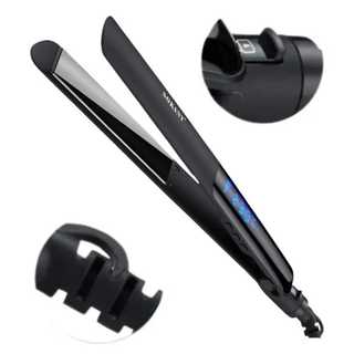 Prancha Alisadora Chapinha De Cabelo Placa Titânio Profissional Bivolt 54w