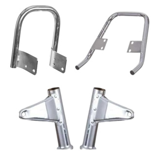 Kit Alça Traseira Garupa Suporte do Farol Barra Estabilizadora Cg Today 125 1990 á 1994 em Oferta na Shopee