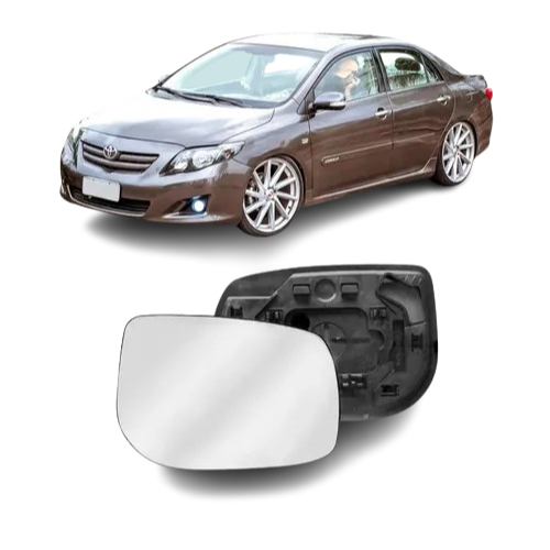 Lente Espelho Retrovisor Toyota Corolla 2008 À 2014 em Oferta na Shopee
