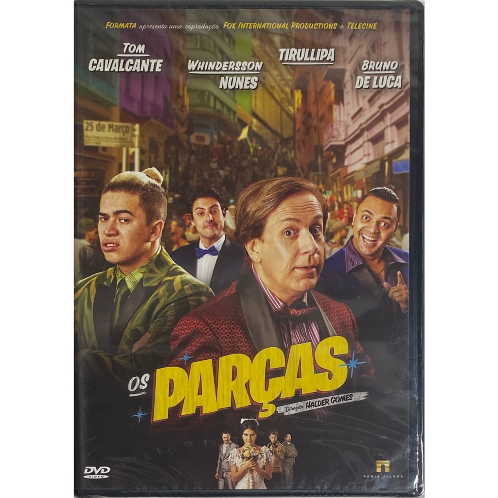 Os Parças - Whindersson Nunes, Tom Cavalcante - DVD Lacrado Original