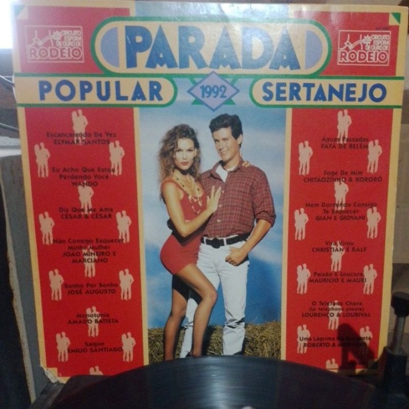 LP PARADA POPULAR SERTANEJO (1992)
