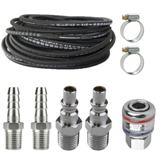 Kit Mangueira Ar C/ Engate Rápido Compressor + Pinos Machos em Oferta na Shopee