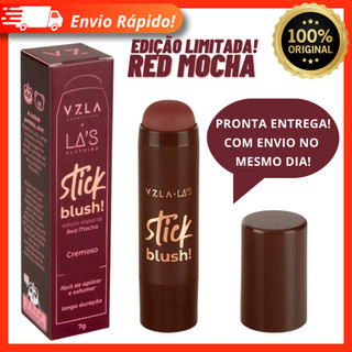 Blush Stick Red Mocha Vizzela + La's - Lançamento 100% Original