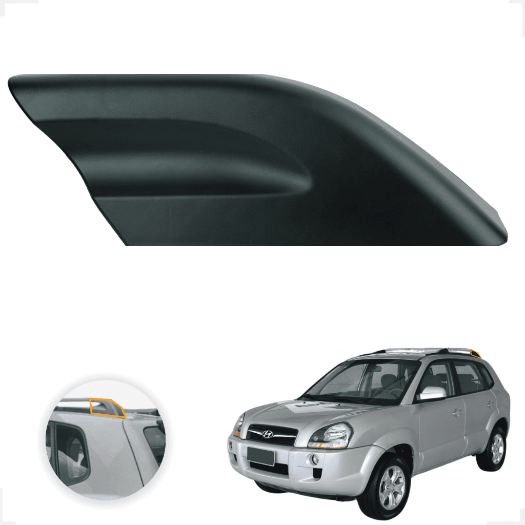 Acabamento Moldura Traseiro Rack Teto LE Tucson Preto