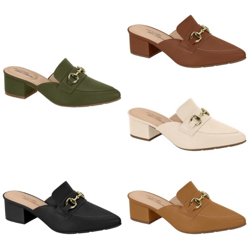 Tamanco Sandália Feminino Mule Modare Conforto 7340124 em Oferta na Shopee