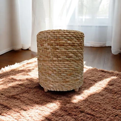 Puff de Palha de Taboa 34 x 40