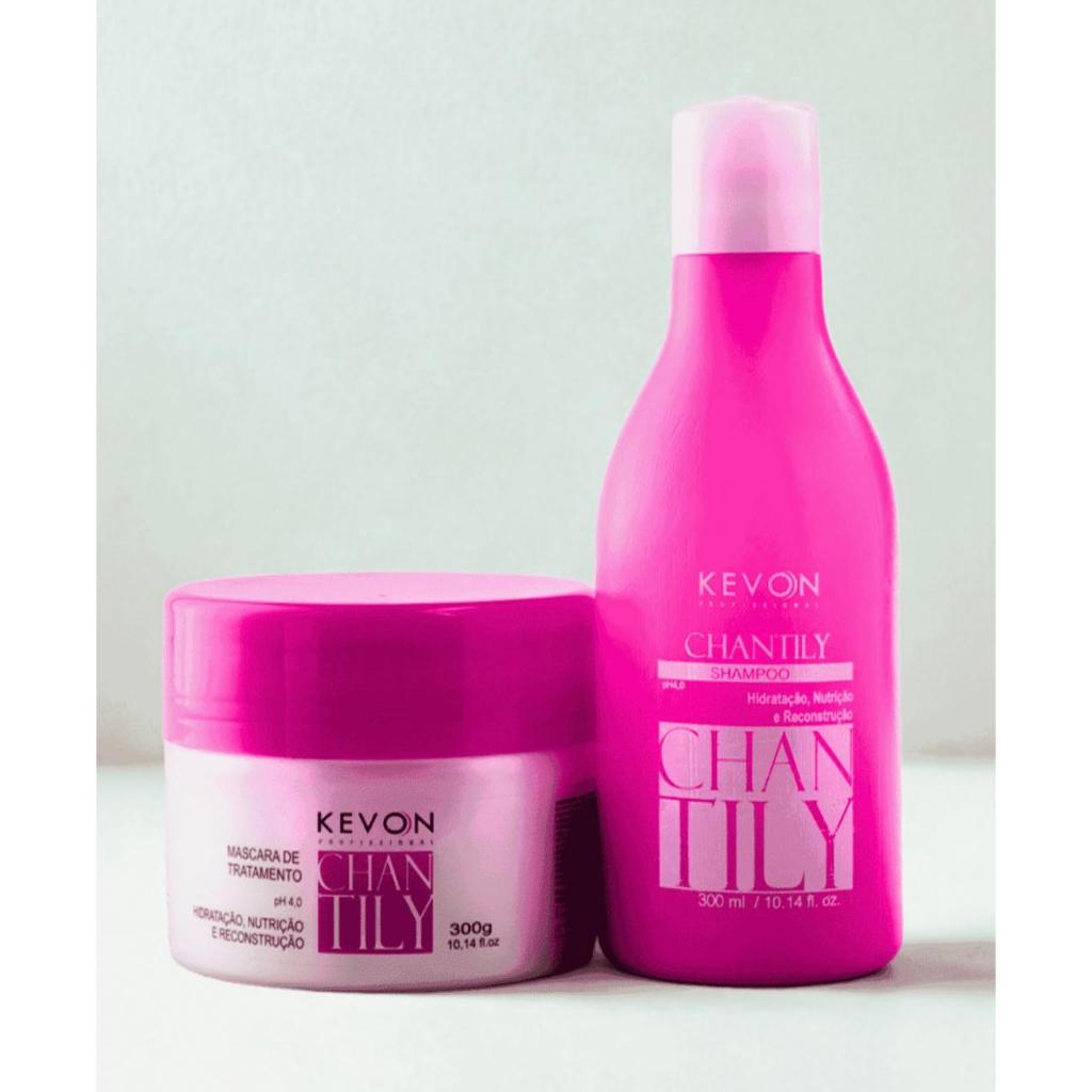 Kit Chantily Shampoo + Mascara Hidratante - Kevon Profissional