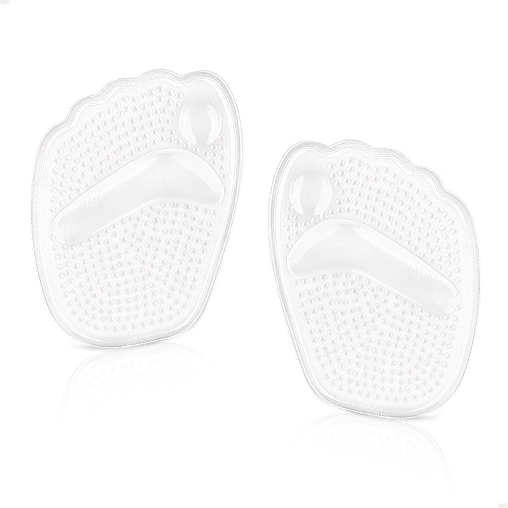 Palmilha de Gel Silicone Anatômica para Salto Alto – Antiderrapante, Ortopédica, Fascite Plantar em Oferta na Shopee