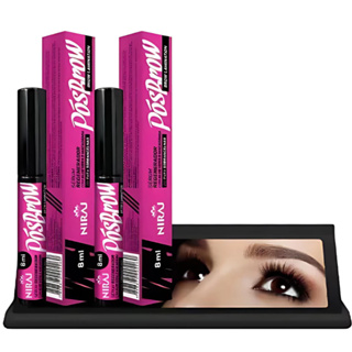 Sérum Pós Brow Niraj Regenerador 8ml Rosa Com Aloe Vera e Macadâmia em Oferta na Shopee