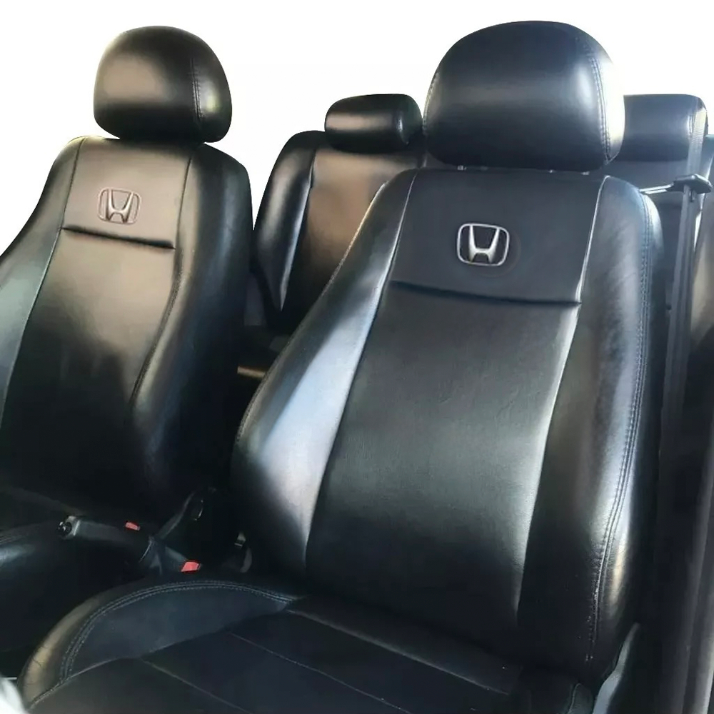 Jogo Capa Banco Couro Honda Civic 2003 2004 2005 2006 2007 em Oferta na Shopee