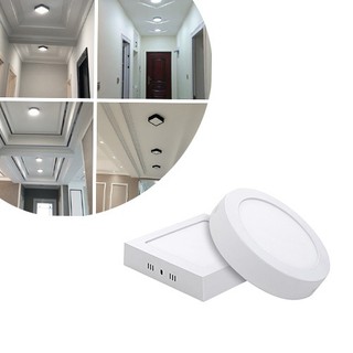 Luminária Painel Led 12w 18w 25w Branco Frio Quente Neutro Quadrado Redondo Sobrepor Embu…