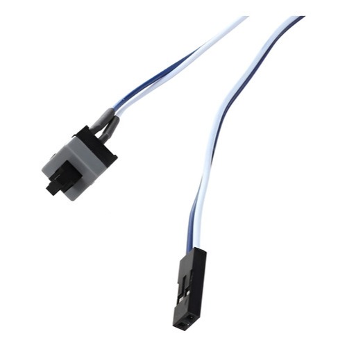 Cabo Power Sw Reset Botão On/off Interruptor Atx 55 Cm