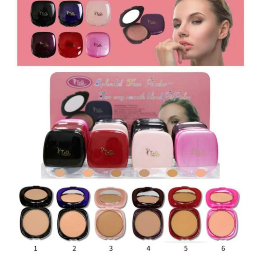 Pó Compacto Matte Ultra Fino Da Tango Com 6 Opções de Cores