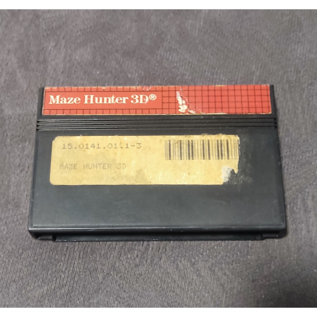 Jogo Maze Hunter 3D - Master System - Original
