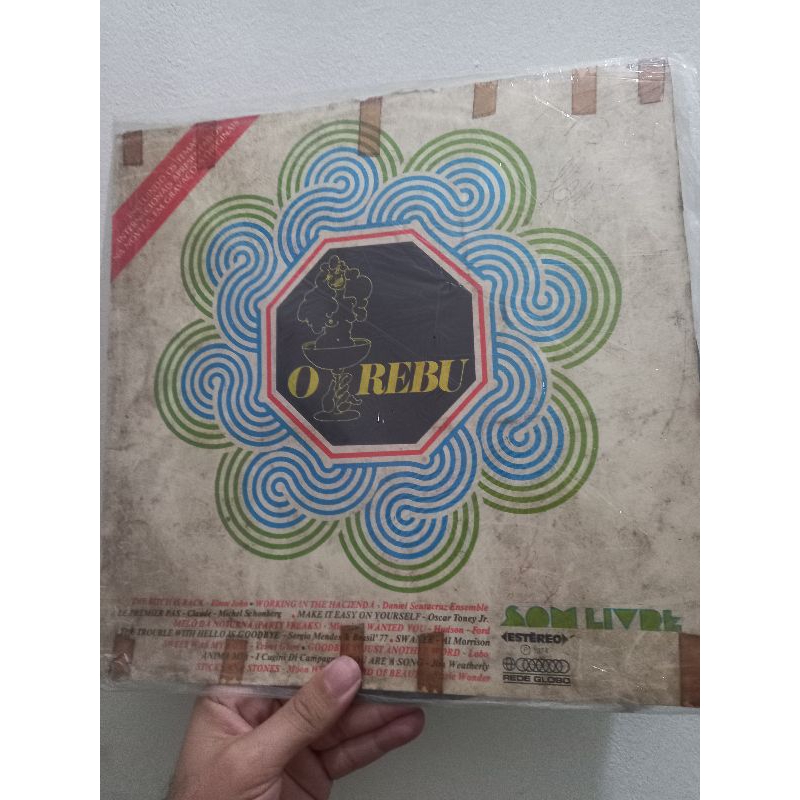 LP disco novela O Rebu - antigo vintage raro anos 70
