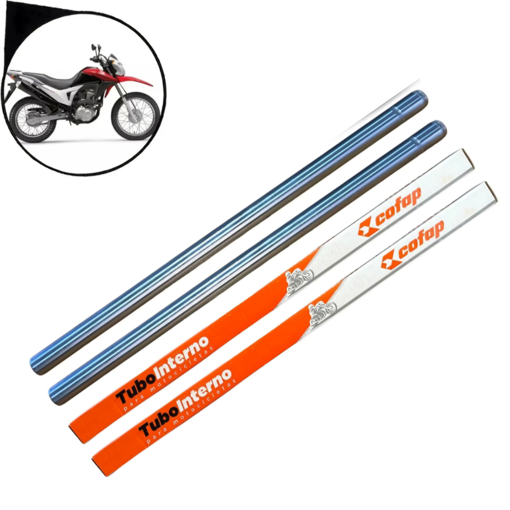 Par Tubo Cilindro Interno Bengala NXR 125 150 BROS Es Esd Ks 2003 2004 2005 2006 SEM RETENTOR Cofap