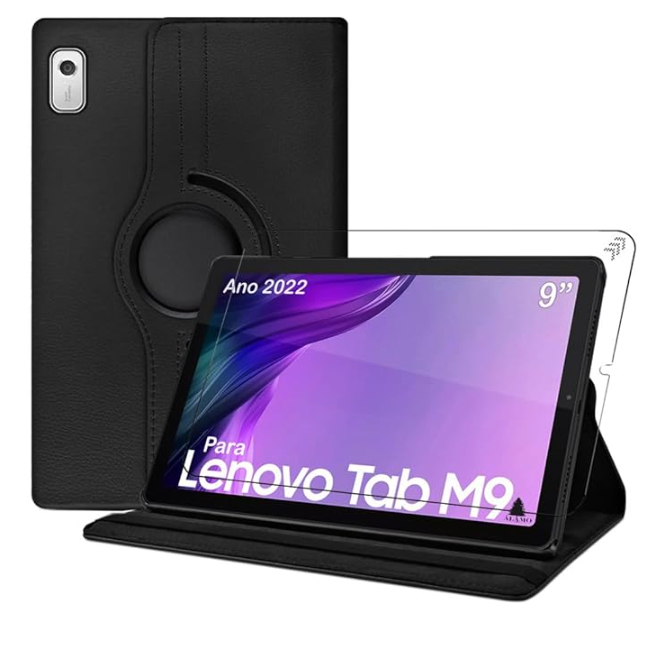 Capa Giratória 360° Para Tablet Lenovo Tab M9 Tela 9.0 Pol