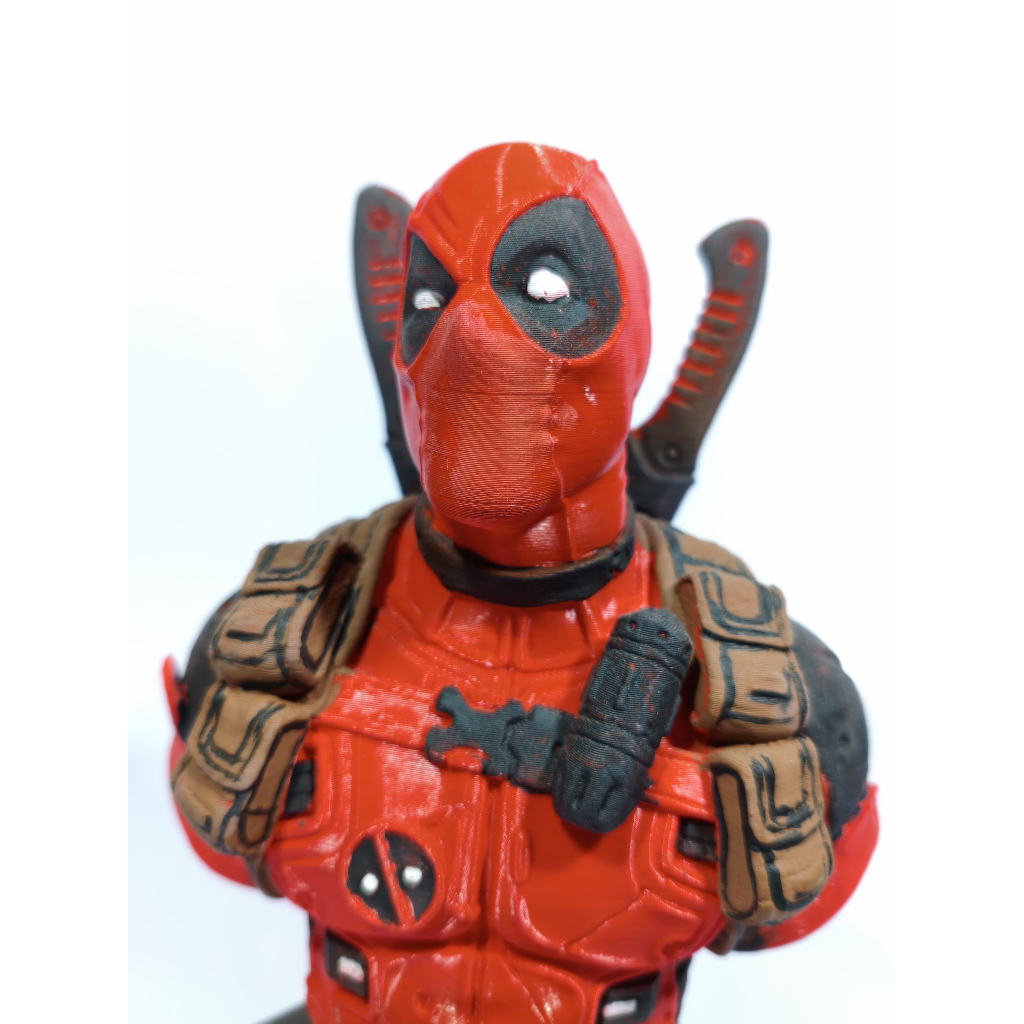 Busto Deadpool (Marvel) - Estátua Decorativa Impressão 3D PLA