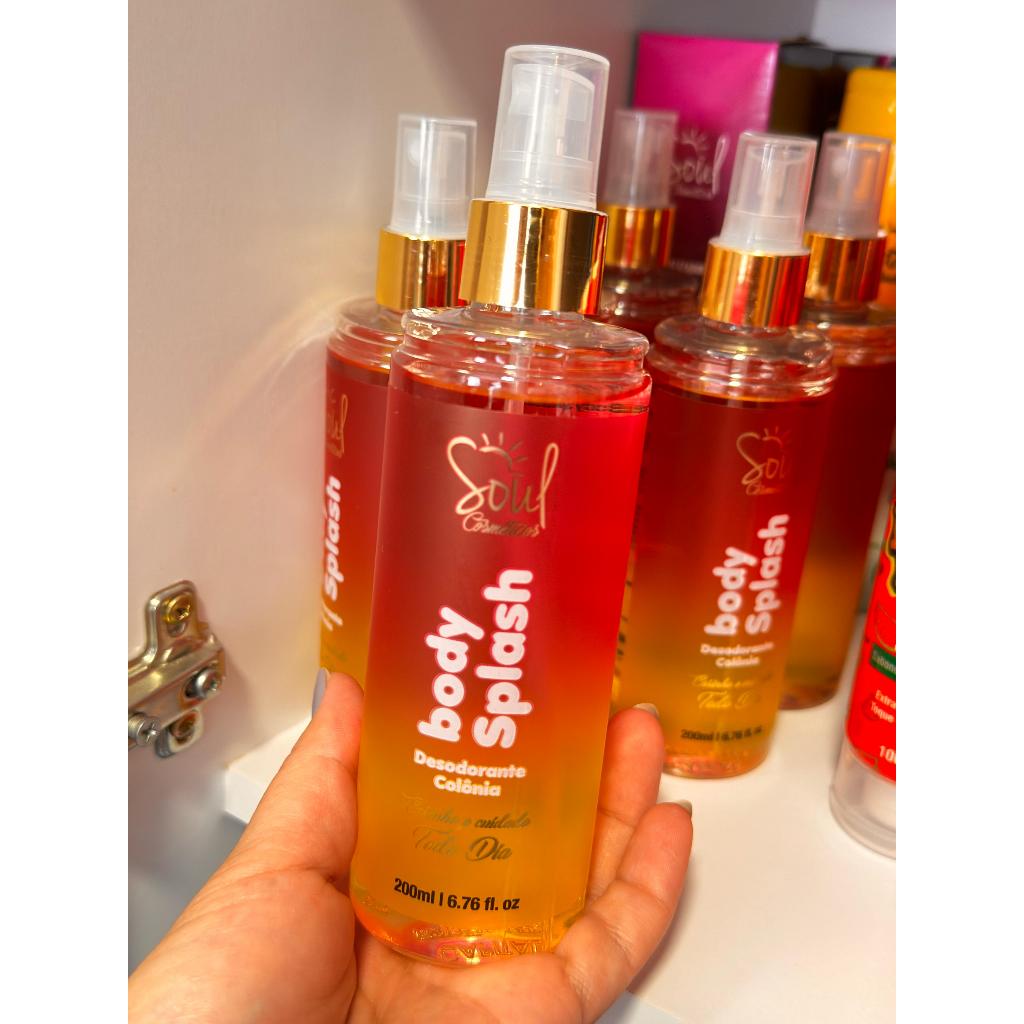 BODY SPLASH FEMININO SOUL DESODORANTE COLONIA PERFUME CORPORAL- DESTINE, PARADOX, SECRET