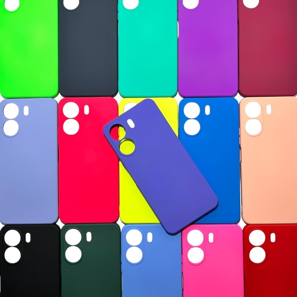 Capa Xiaomi Redmi 13C / Mi 13T Pro Silicone Aveludada Protege Câmera Colorida Capinha Anti Impacto