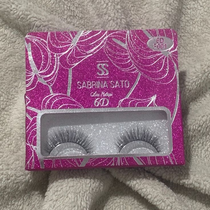 Cílios Portiços Sabrina Sato MODELO ROSA 6D