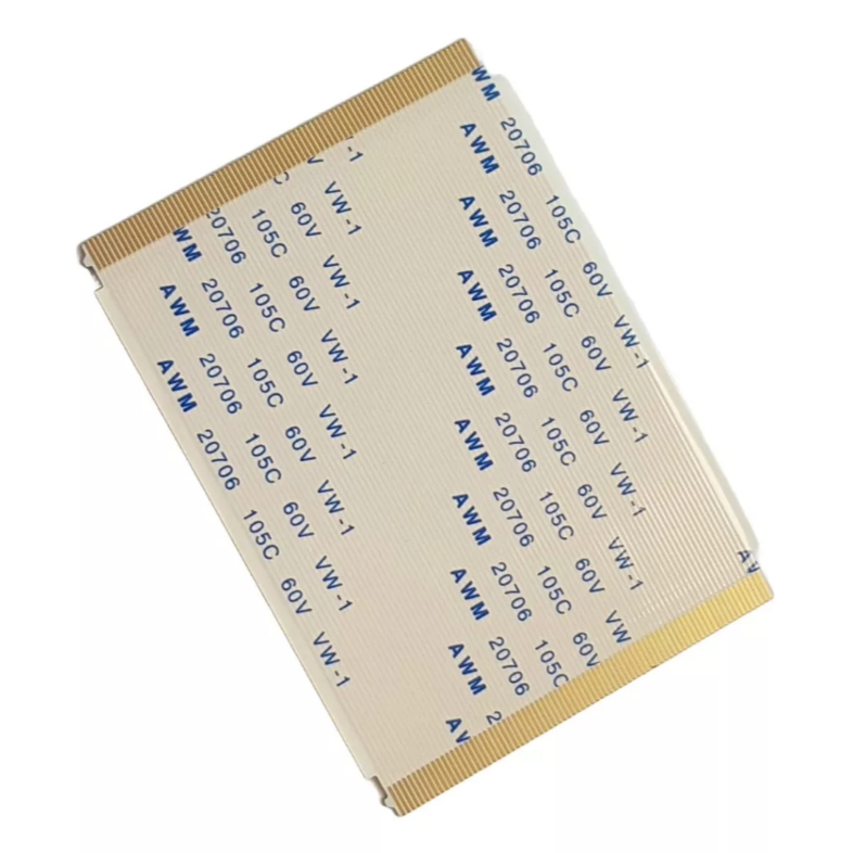 1 Cabo Flat 50pug6654/78 4cm Por 4,5cm Comprimento 80 Vias